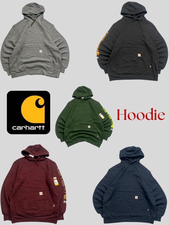 Bundle of Factory Leftover Carhartt Hoodies