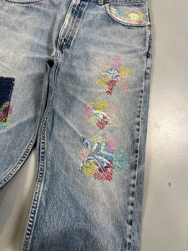 Vintage Levi’s 505 Hand Stitch 1of1 Denim – Men’s 32 — image 4 of 6