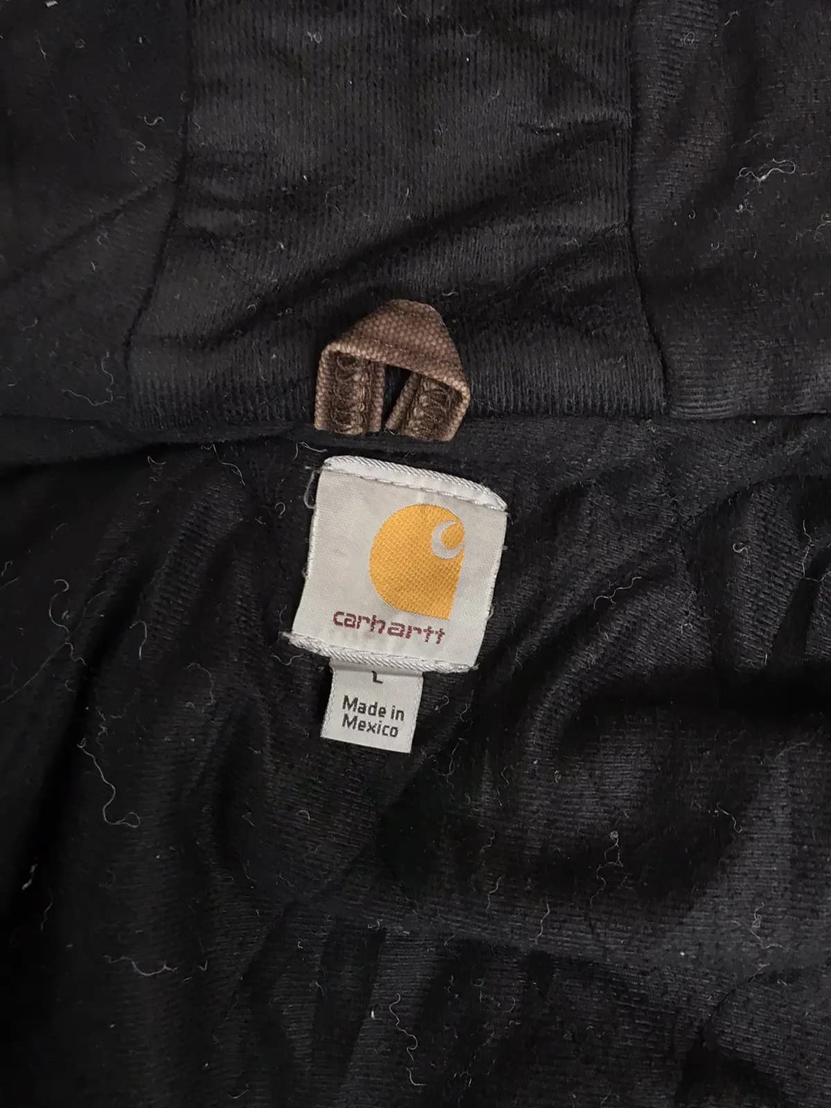 Vintage Carhartt J130 DKB Hooded Lined Active Jacket — image 9 of 10