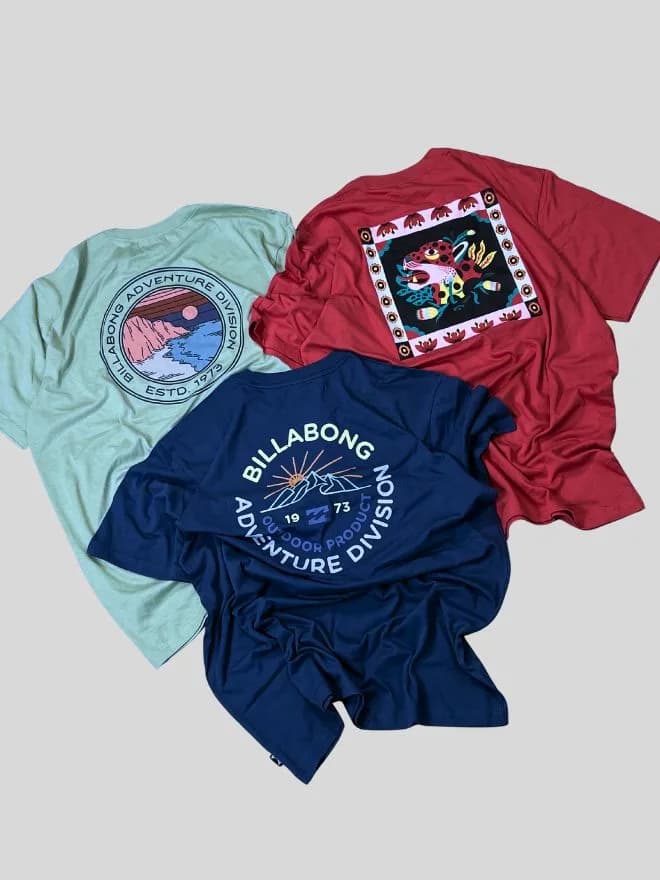 BUNDLE OF Billabong Graphic T-Shirt – Brand New thumbnail 4