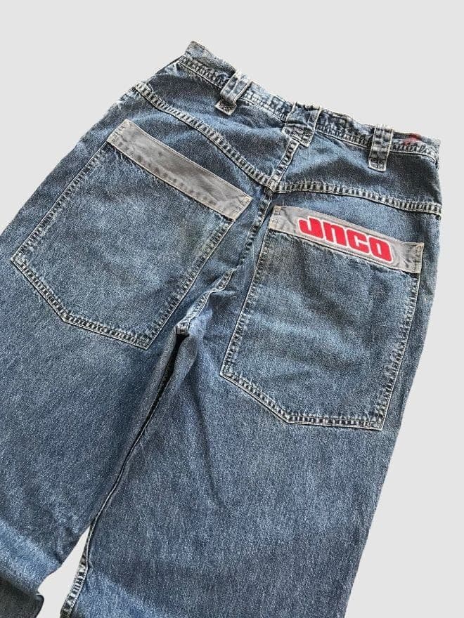 CRAZY VINTAGE JNCO SPELL OUT DENIM — image 6 of 6