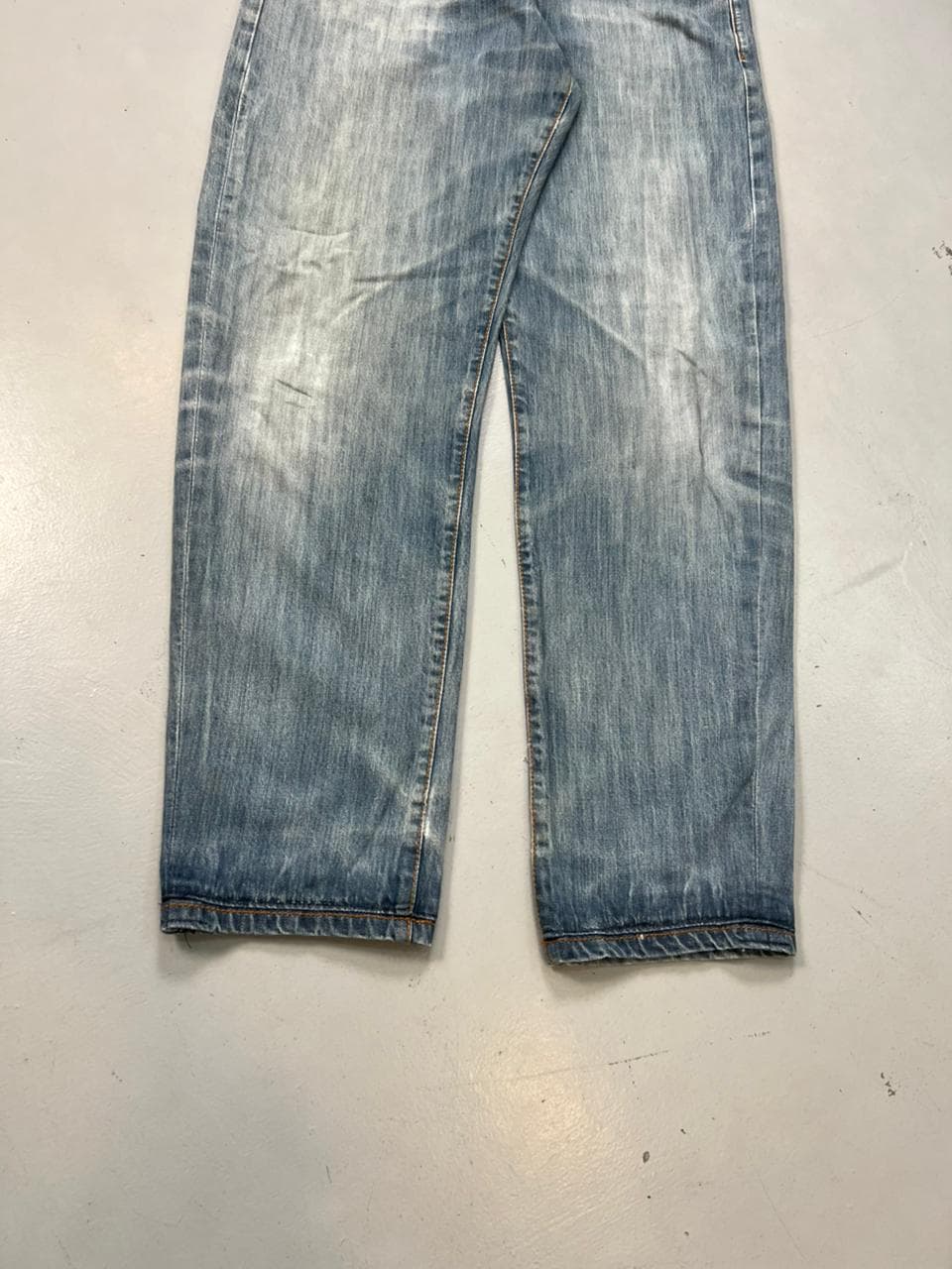 Japanese Denim 2000s – Vintage Blue Baggy Fit Jeans thumbnail 4