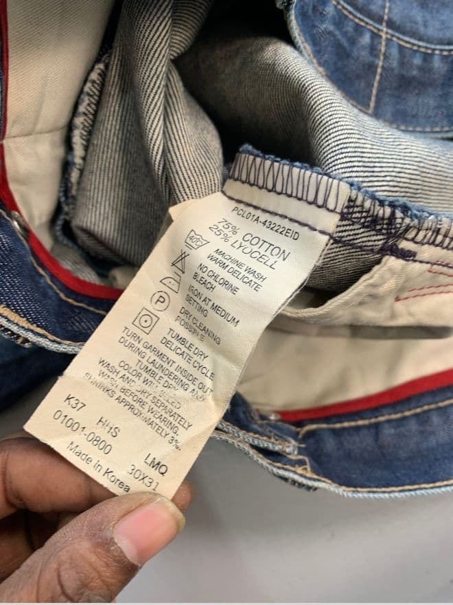 Vintage Levi’s Engineer Jeans Denim — image 10 of 11
