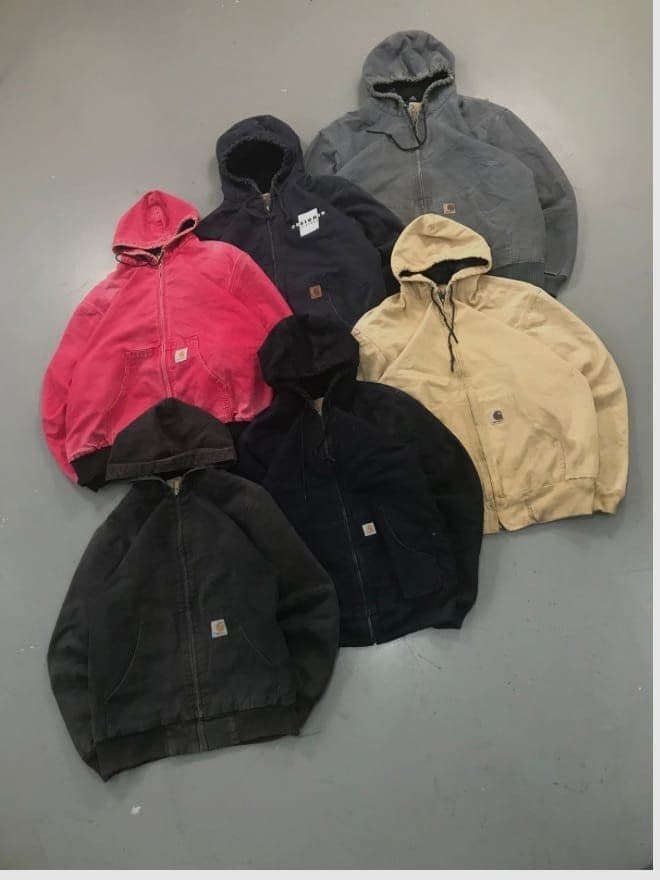 BUNDLE OF 10 VINTAGE CARHARTT ACTIVE JACKET — image 1 of 14