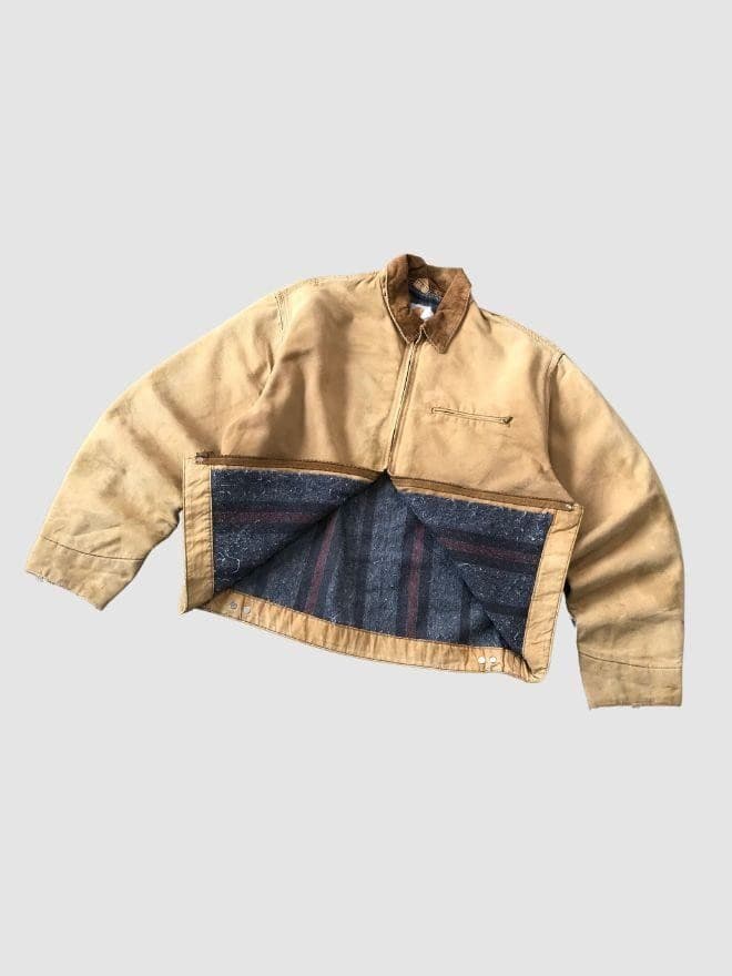 SUNFADE VINTAGE CARHARTT DETROIT JACKET thumbnail 4