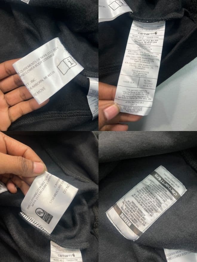 Bundle of Factory Leftover Carhartt Hoodies alternate