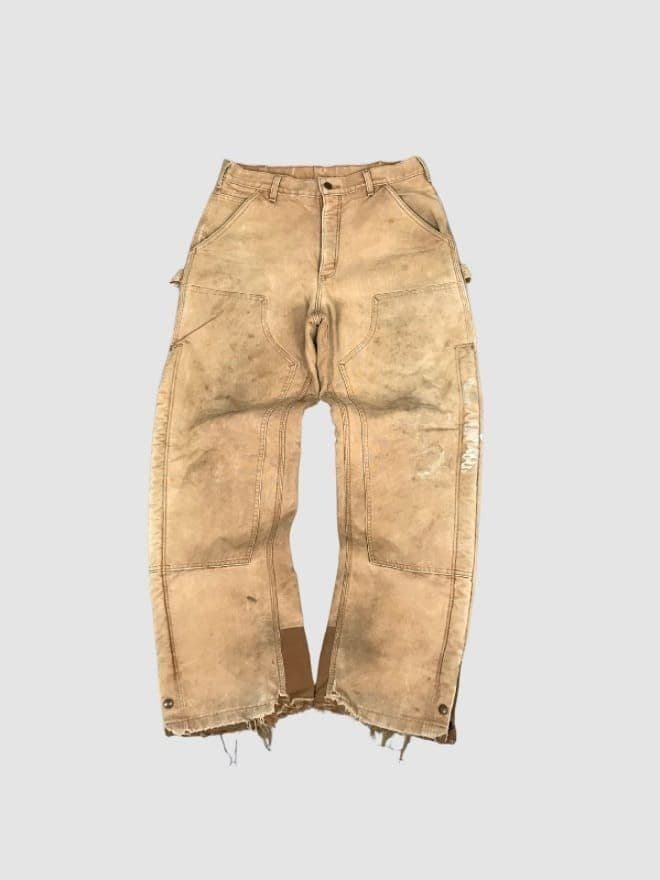 VINTAGE CARHARTT SHERPA LINE DOUBLE KNEE DENIM — image 2 of 7