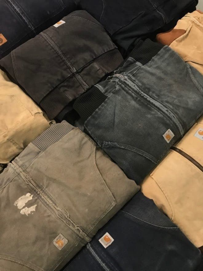 BUNDLE OF 10 VINTAGE CARHARTT ACTIVE JACKET thumbnail 2