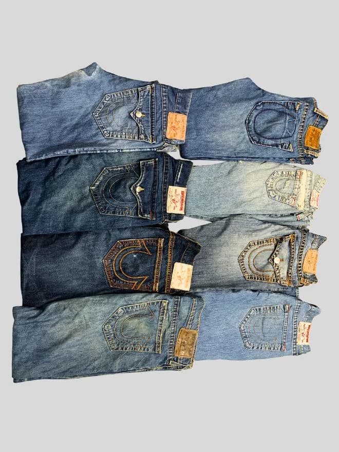 BUNDLE OF TR Bootcut Jeans  – 10 PCS — image 3 of 6