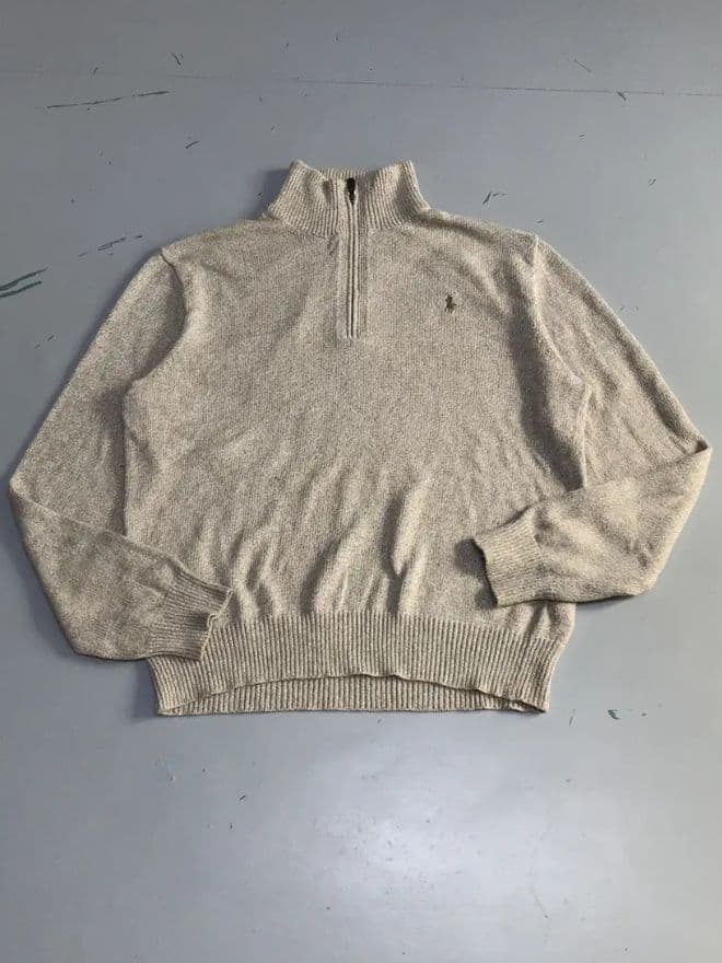 BUNDLE OF VINTAGE RALPH LAUREN 1/4 ZIPPERS thumbnail 3
