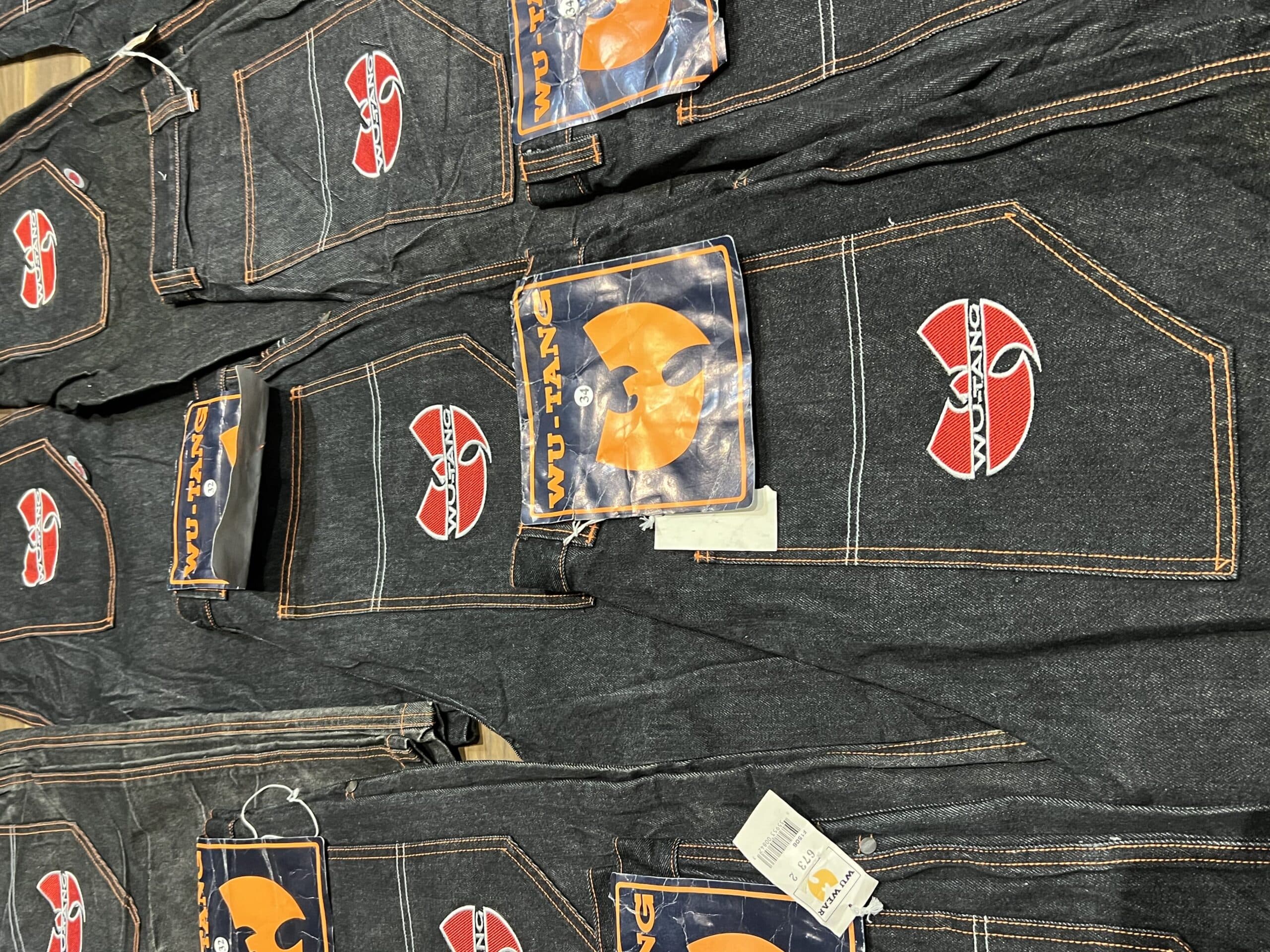 Bundle of Factory Leftover Wu-Tang Denim Jorts 5 Pcs — image 3 of 6