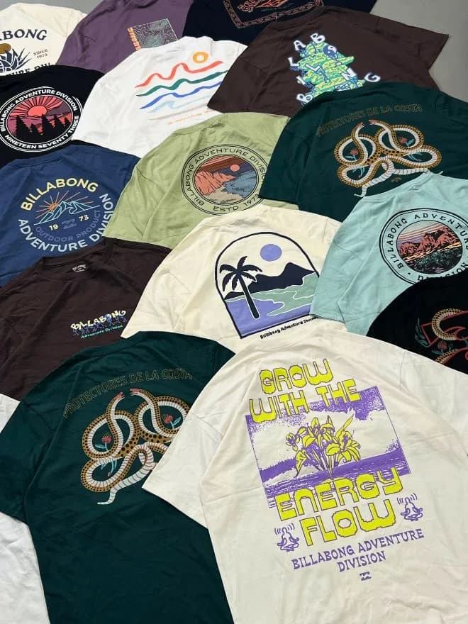 Bundle Of Brand New Billabong T-Shirt  thumbnail 2