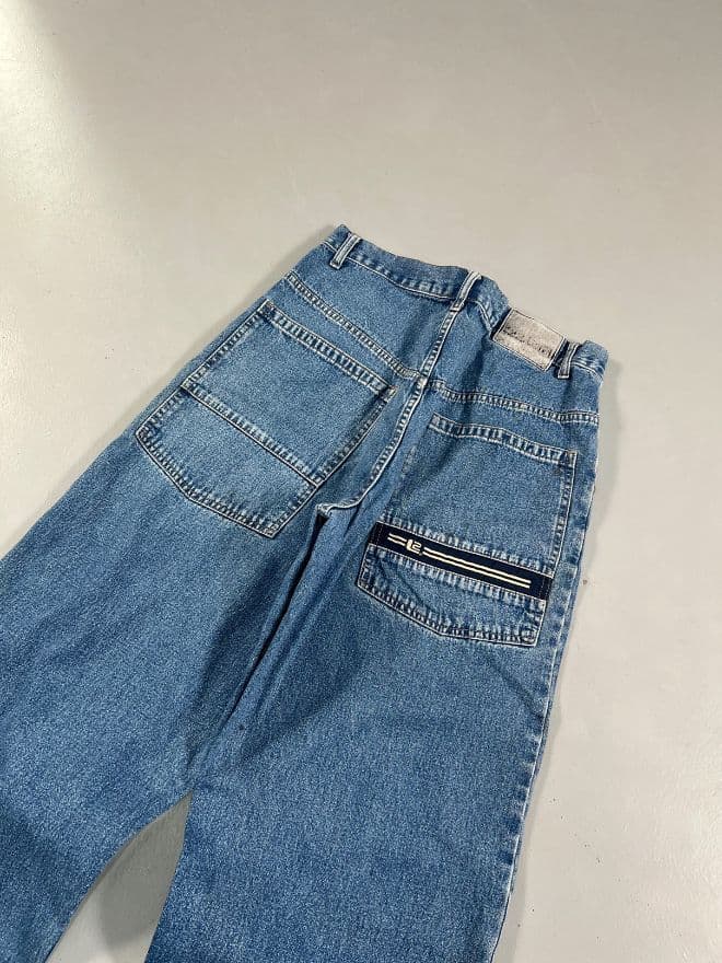 Vintage Levi’s 00s L2 Baggy Fit Denim Jeans (Blue, Size 30) thumbnail 3