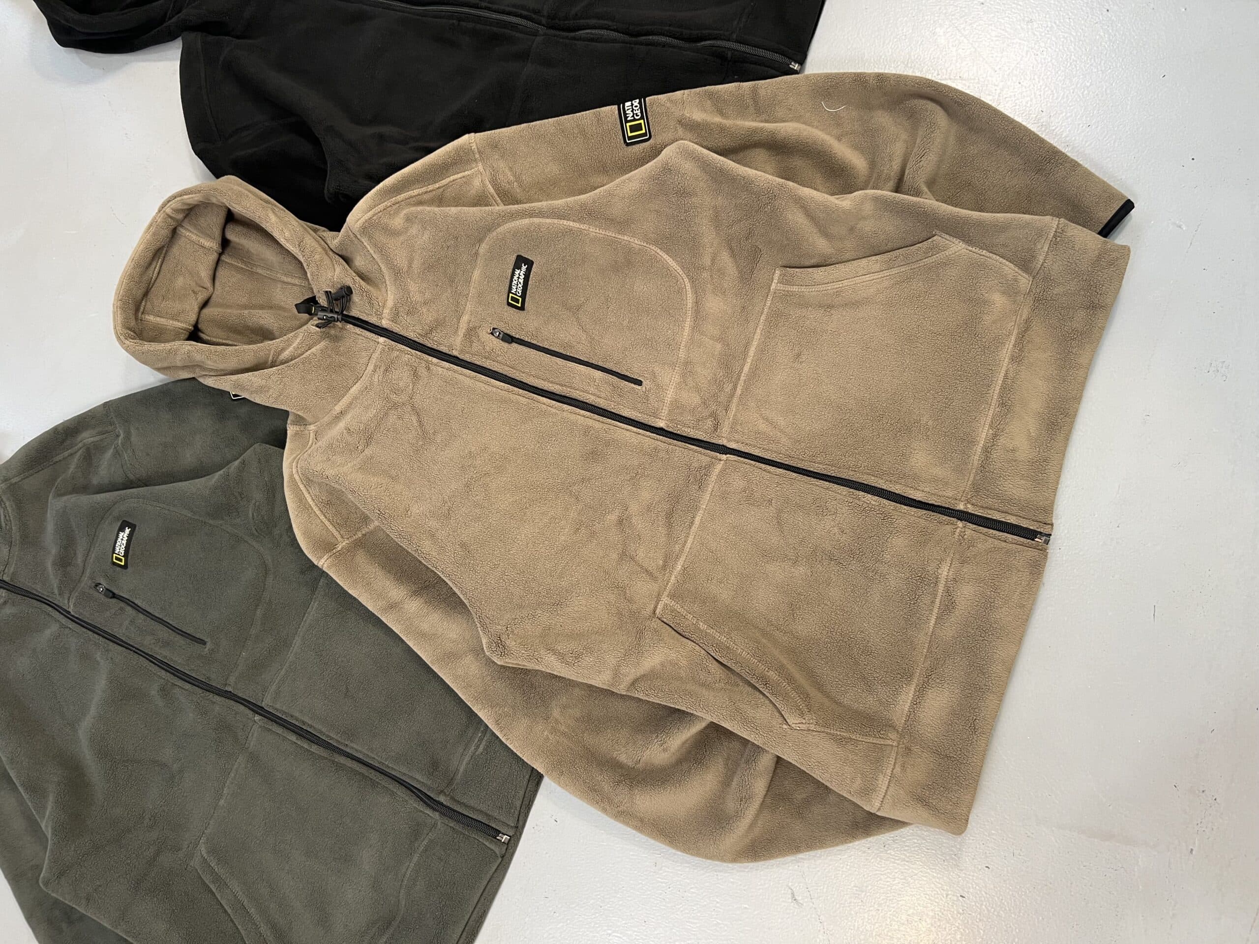 Bundle of Factory Leftover National Geographic Pullover Fleece Jackets thumbnail 3