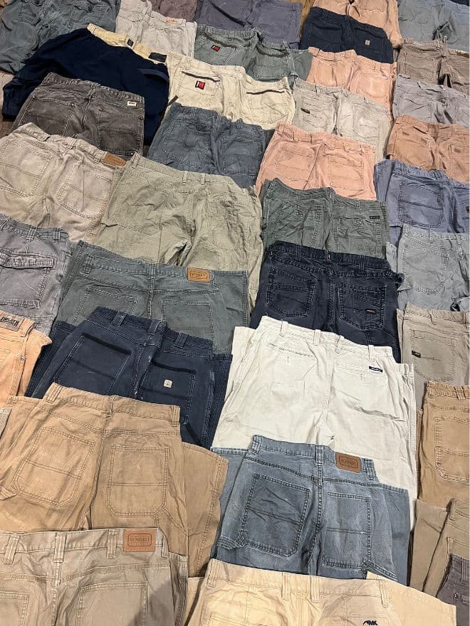 BUNDLE OF VINTAGE NON-BRANDED CARPENTER PANTS  thumbnail 3