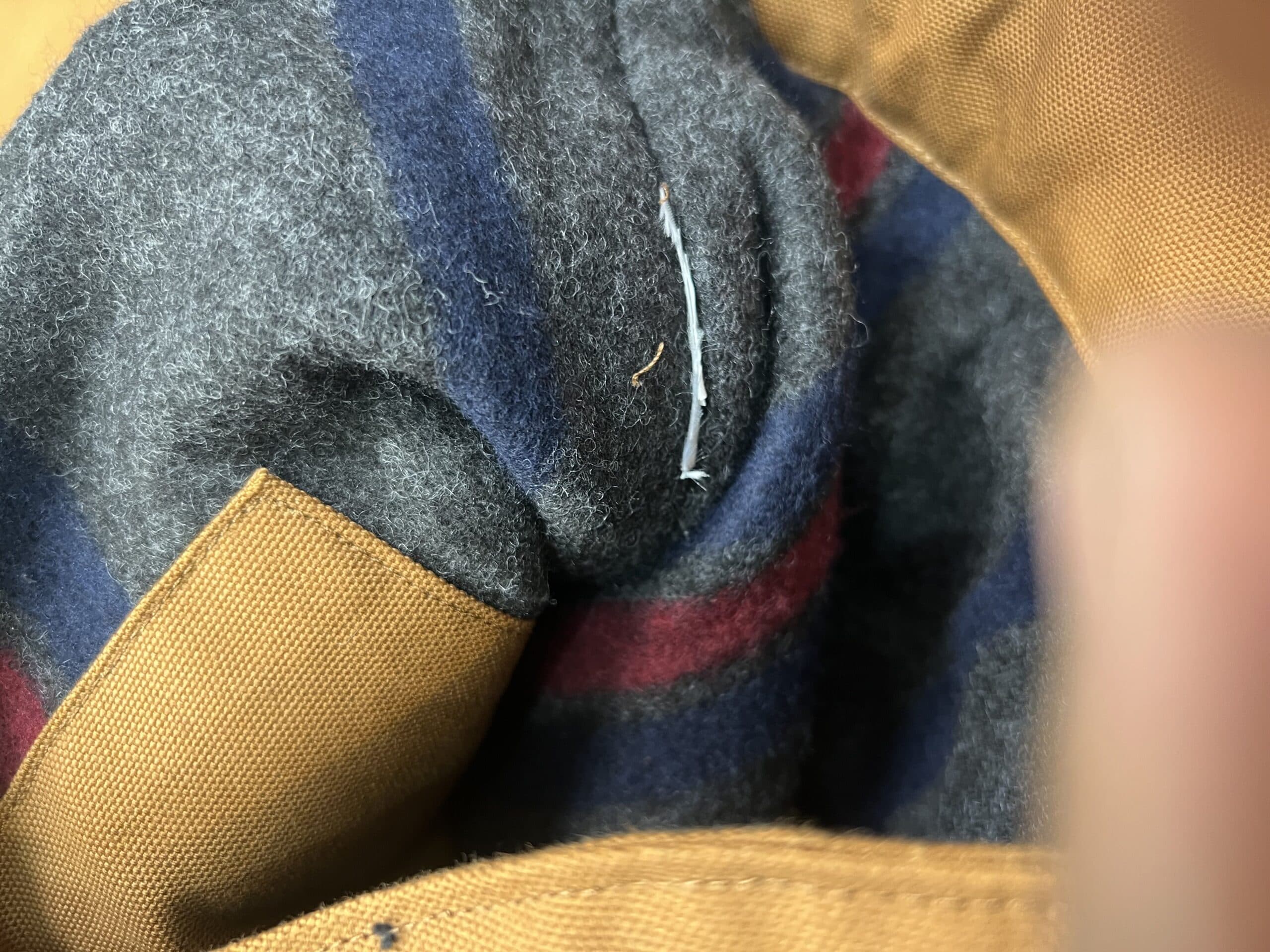 Factory Leftover Carhartt Detroit Jacket – New & Unworn | Blanket Lined Workwear — image 7 of 7