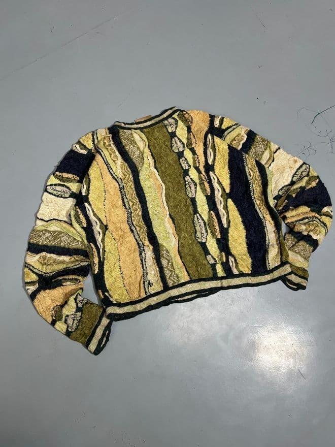 Bundle of  Vintage Coogi Multicolor 3D Knit Sweaters alternate