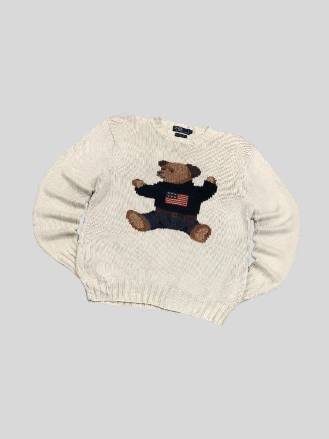 Bundle of Polo Ralph Lauren Bear Knit Sweaters (3 Colors) — image 4 of 24