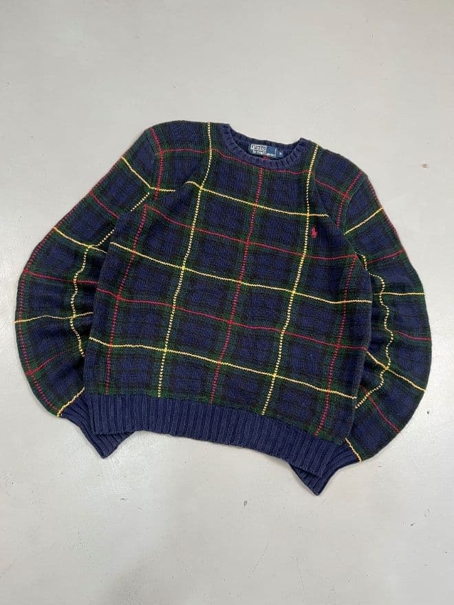 Vintage Polo Ralph Lauren Knit Sweater — Size S thumbnail 3
