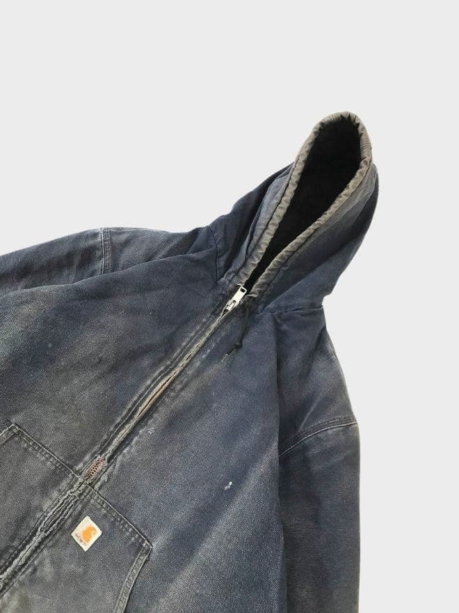 Vintage Carhartt J140 ONY Hooded Lined Active Jacket — image 5 of 12