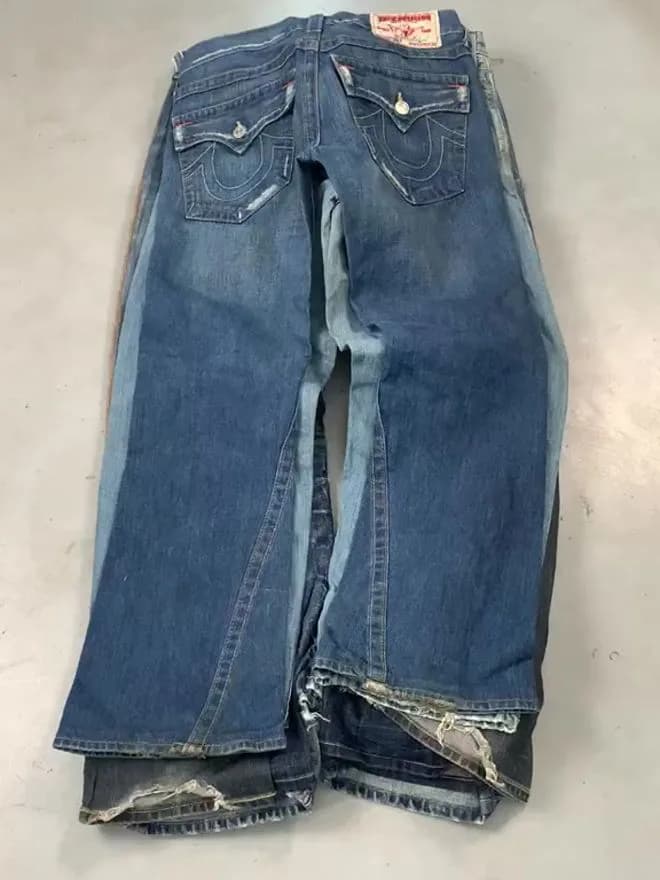BUNDLE OF MIX BRAND DENIM – Evisu, Levi's 501, TR alternate