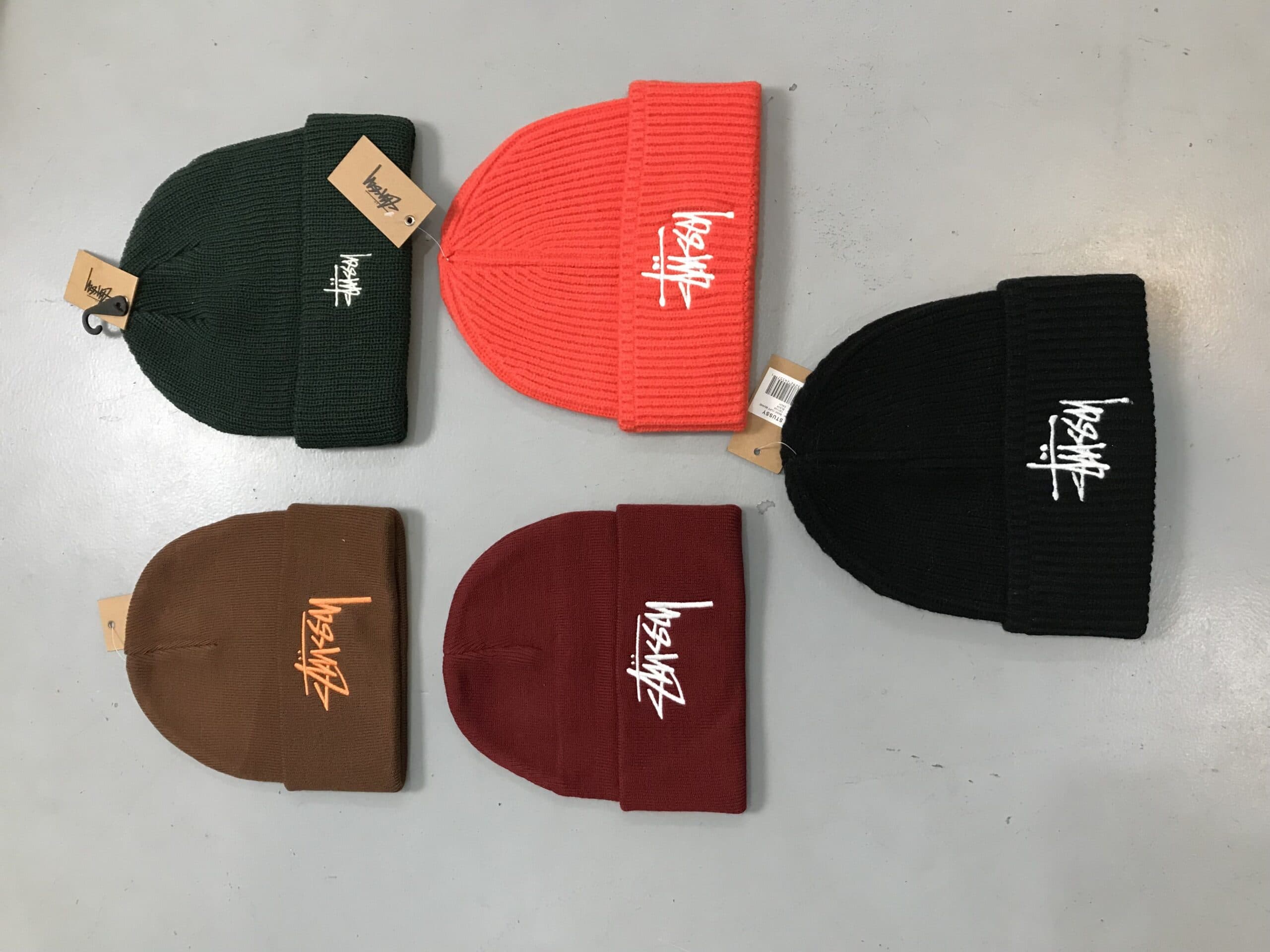 Bundle of Factory Leftover Stüssy Beanie  Caps – (30pcs) — image 12 of 12