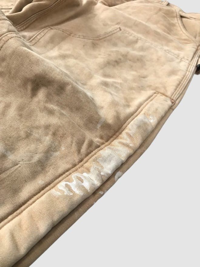 VINTAGE CARHARTT SHERPA LINE DOUBLE KNEE DENIM — image 4 of 7