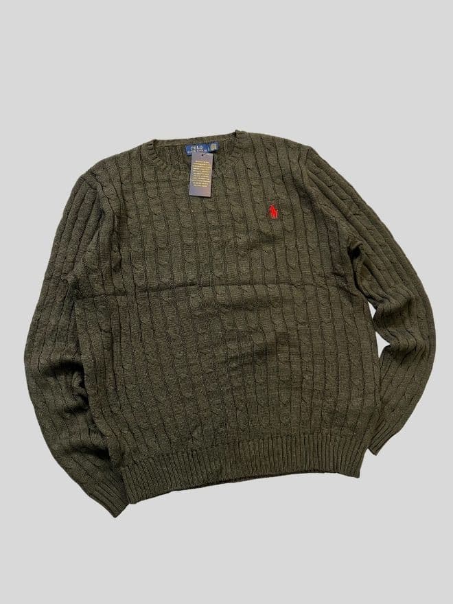Factory Leftover Polo Ralph Lauren Cable Knit Sweater Bundle – Unisex | Sizes S–XL — image 3 of 8