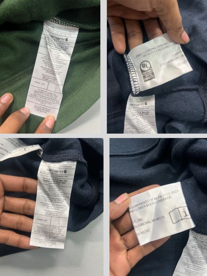 Bundle of Factory Leftover Carhartt Hoodies — image 20 of 21