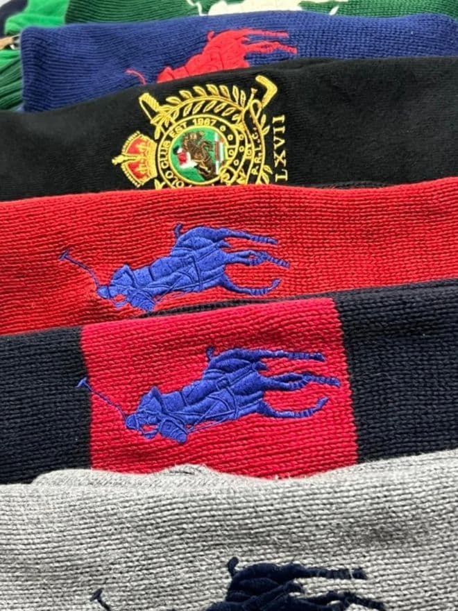 Bundle of Vintage Polo Ralph Lauren Big Pony Full Zipper Sweaters thumbnail 4
