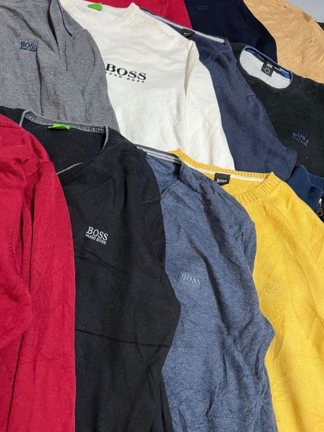 Bundle of Vintage BOSS Knit Sweaters thumbnail 4