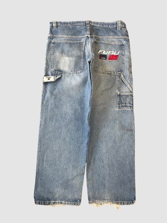BUNDLE OF 20 FUBU VINTAGE CARGO DENIMS — image 8 of 13