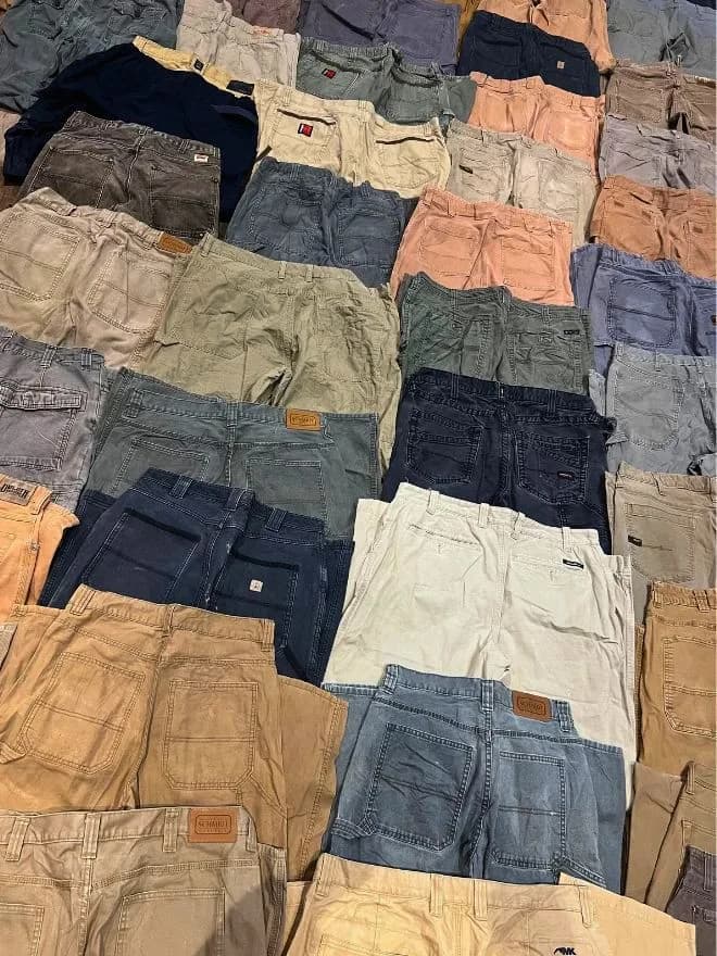 BUNDLE OF VINTAGE NON-BRANDED CARPENTER PANTS  thumbnail 4