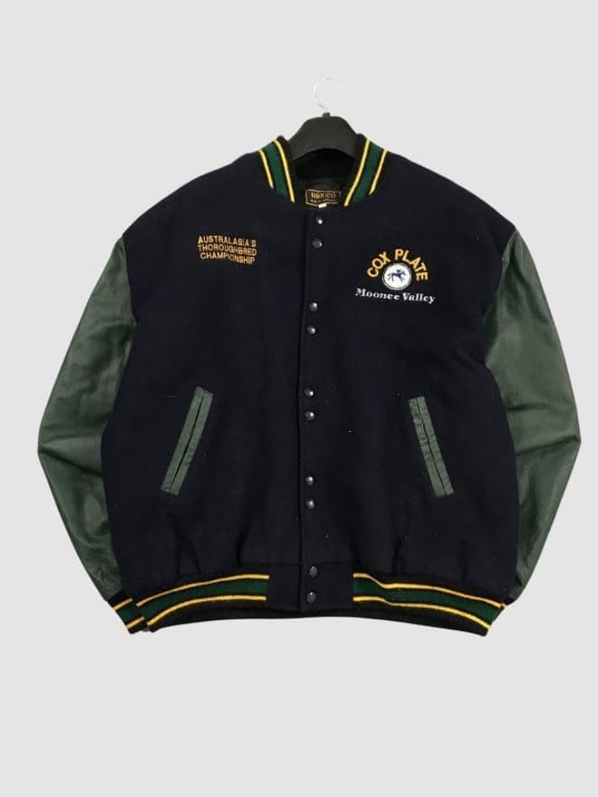 BUNDLE OF 10 VINTAGE CRAZY VARSITY JACKET — image 9 of 10