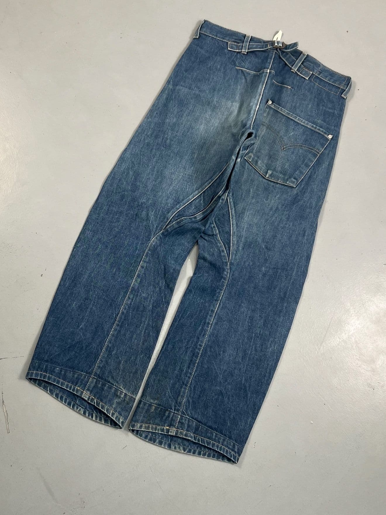 Bundle of Vintage Levi’s Engineer Buckle Belt Denim Jeans — image 7 of 7