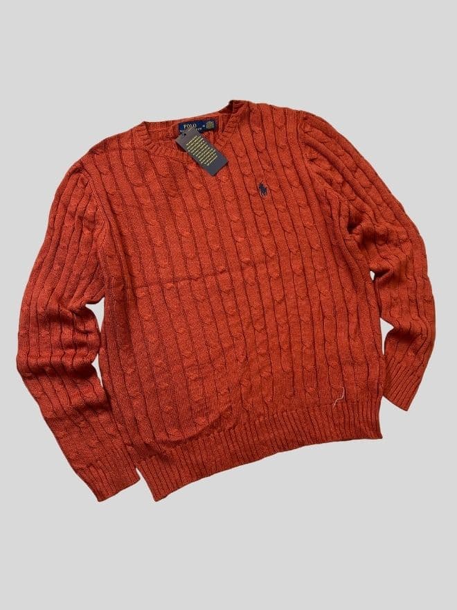 Factory Leftover Polo Ralph Lauren Cable Knit Sweater Bundle – Unisex | Sizes S–XL — image 4 of 8