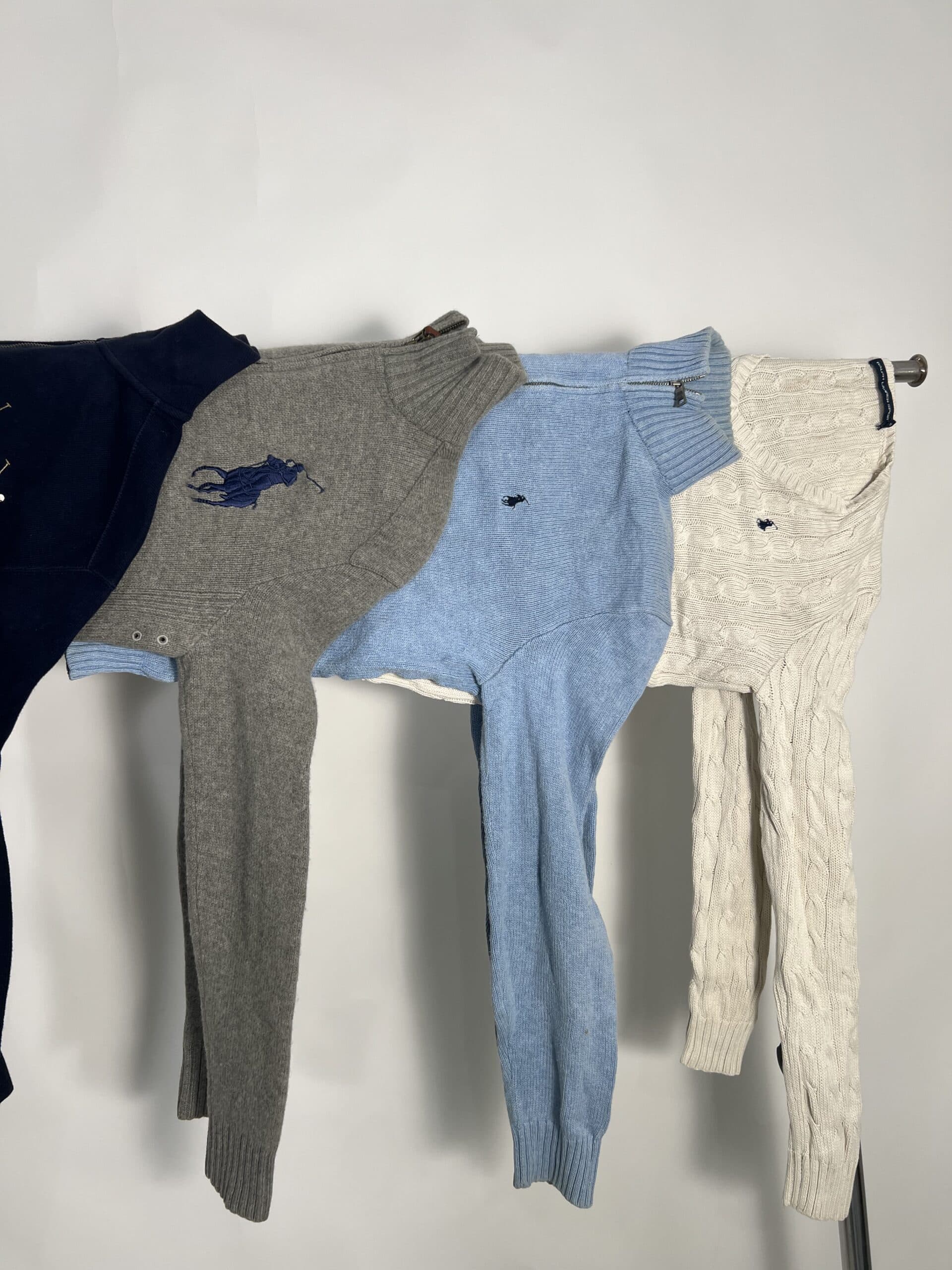 Polo Ralph Lauren Sweaters Sample Bundle – 10 Pcs – Zip & Knit Styles – Size S–XL alternate