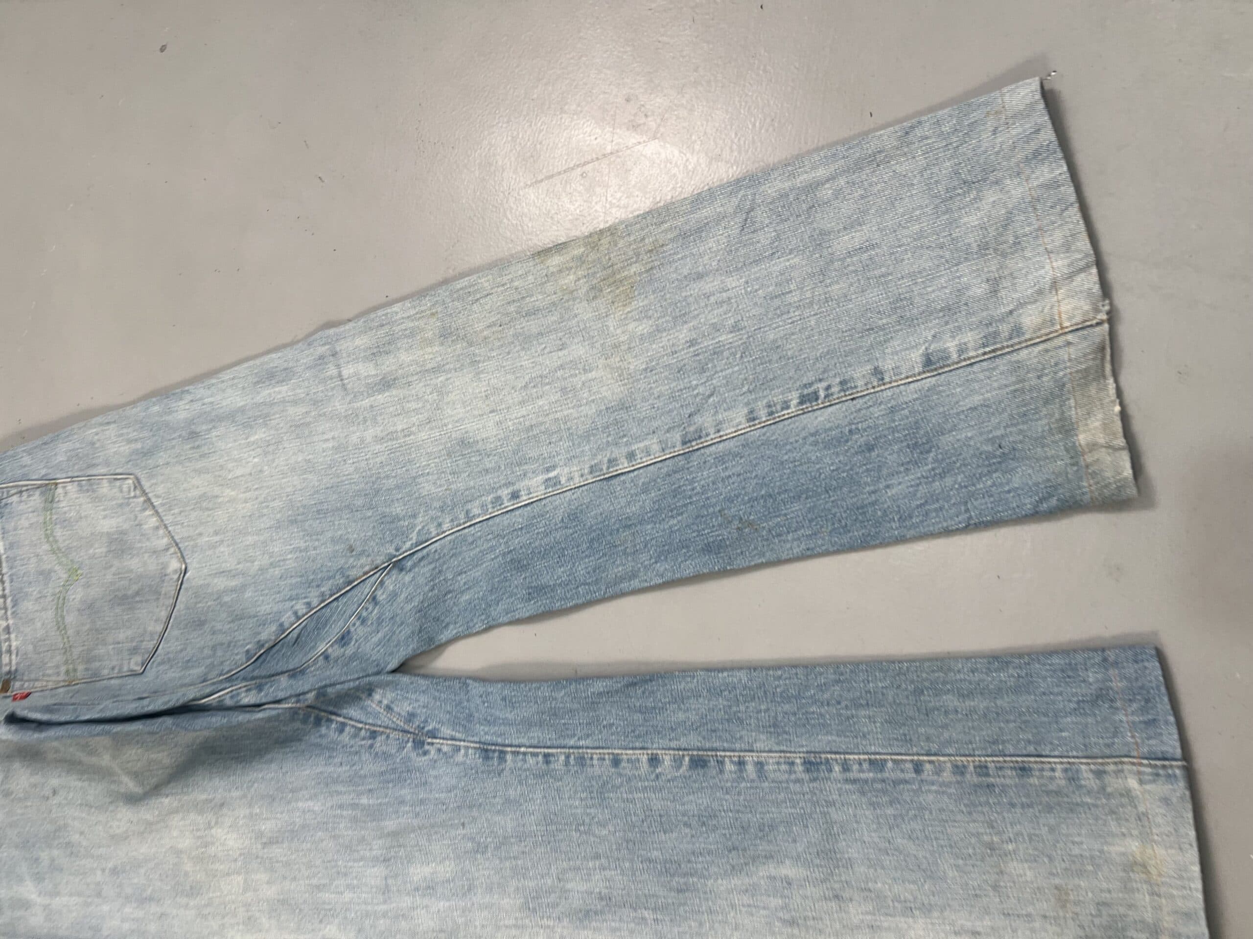 Vintage Levi’s Engineer Jeans Buckle Belt Denim – Size US 32 / EU 48 thumbnail 4