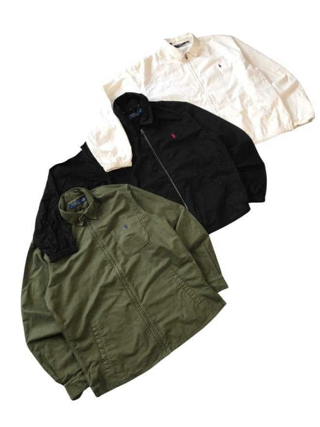 BUNDLE OF 20 FACTORY LEFTOVER VINTAGE POLO HARRINGTON JACKETS — image 2 of 4