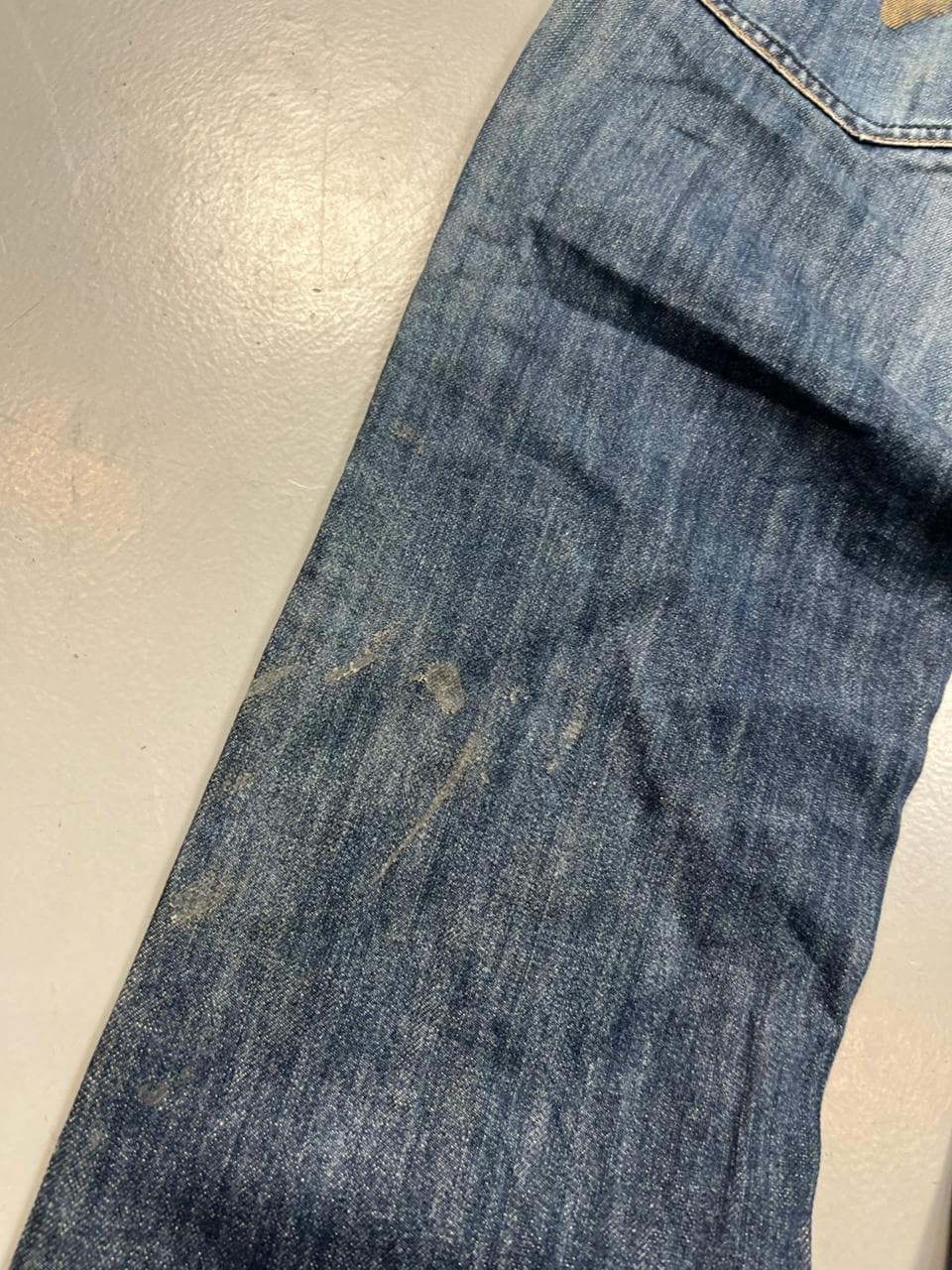 vintage y2k EVISU embroidered japanese denim pants thumbnail 4