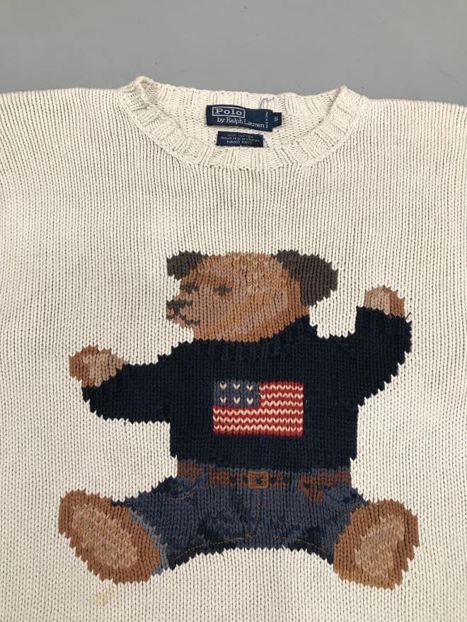 Bundle of Polo Ralph Lauren Bear Knit Sweaters (3 Colors) — image 3 of 24