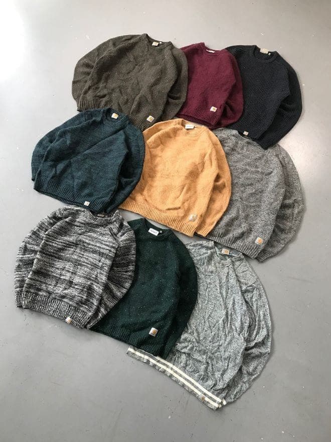 BUNDLE OF 10 CARHARTT VINTAGE KNIT SWEATER — image 3 of 9