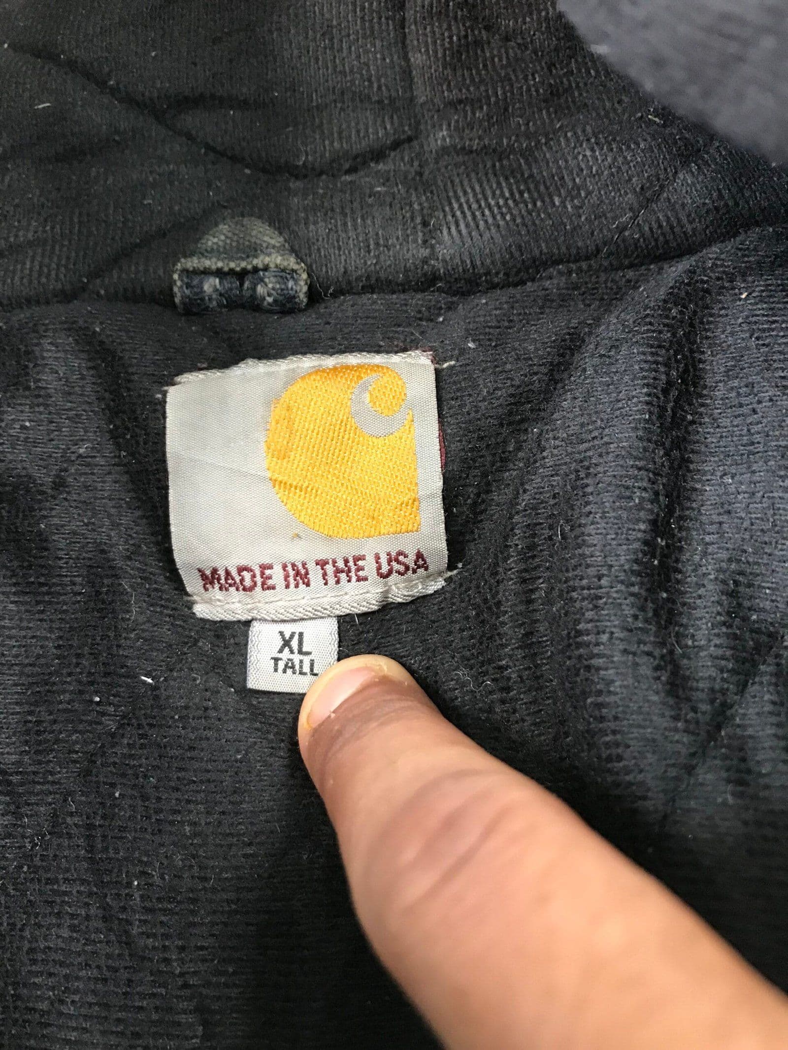Vintage Carhartt J140 ONY Hooded Lined Active Jacket — image 12 of 12