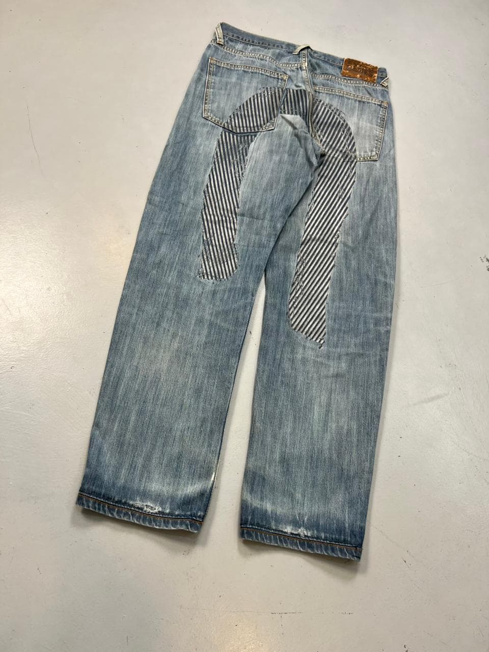 Japanese Denim 2000s – Vintage Blue Baggy Fit Jeans