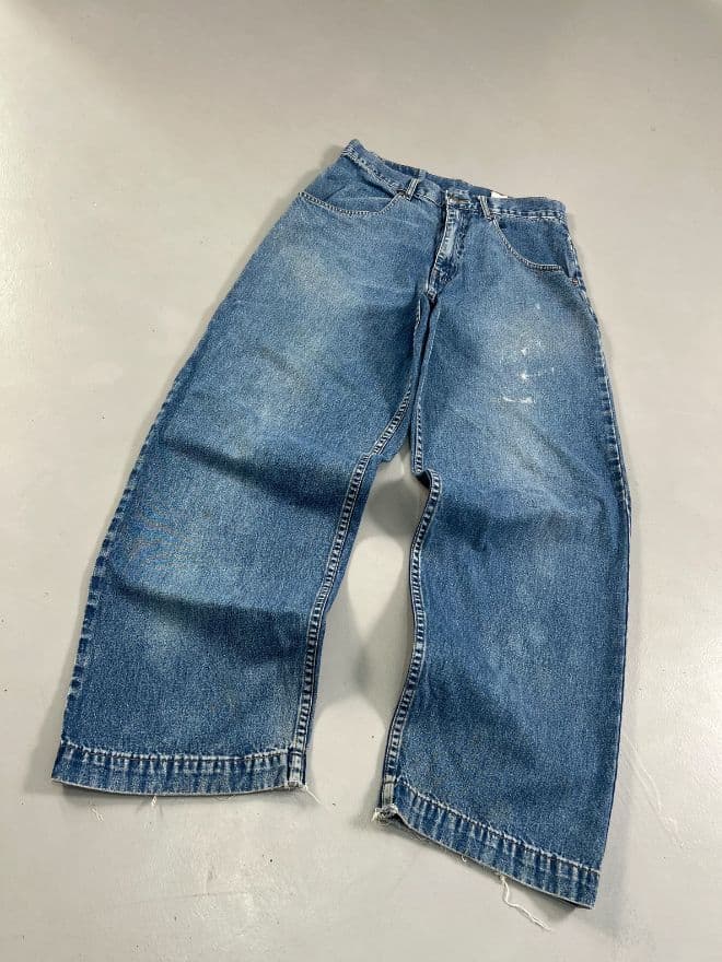 Vintage Levi’s 00s L2 Baggy Fit Denim Jeans (Blue, Size 30) — image 5 of 9