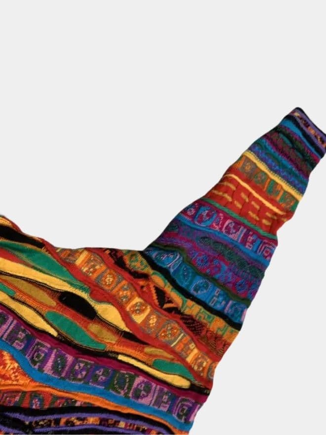 Coogi Australia Multicolor Button-Up V-Neck Knit Cardigan — image 5 of 13