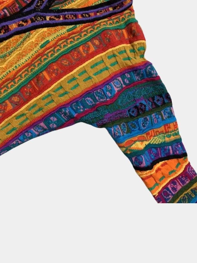 Coogi Australia Multicolor Button-Up V-Neck Knit Cardigan — image 6 of 13