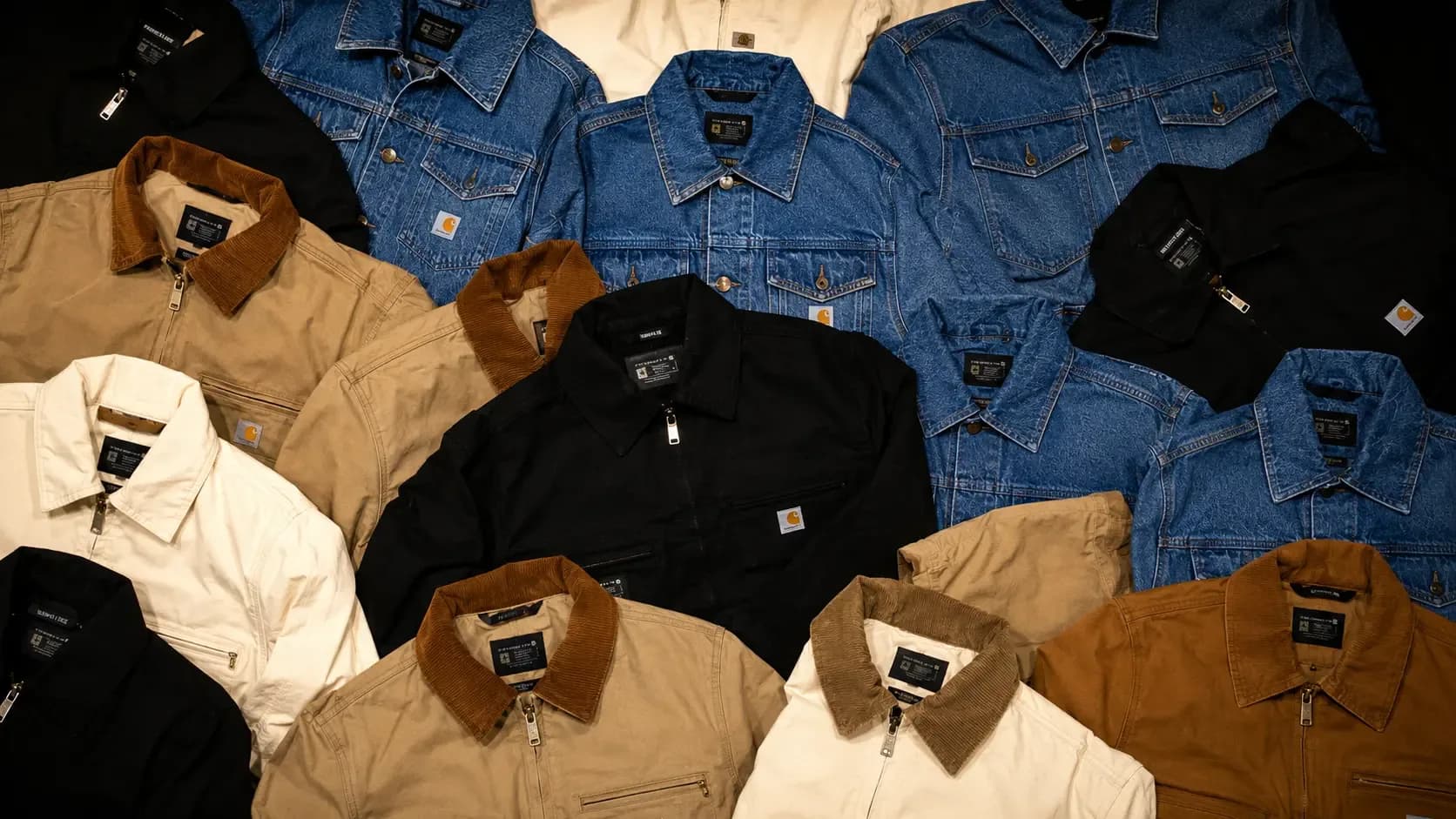 Vintage Carhartt Detroit jacket in heavyweight duck canvas
