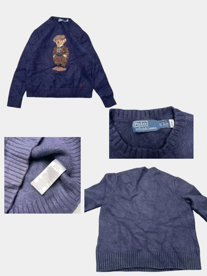 Bundle Of Vintage Ralph Lauren Polo Bear Sweater  — image 7 of 8