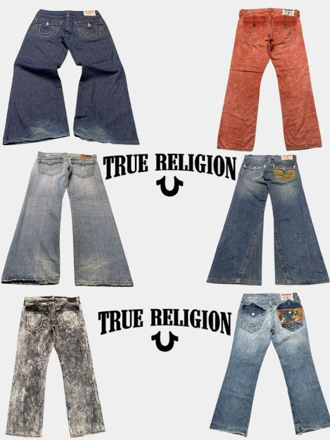 Bundle of Vintage True Religion Bootcut Denim